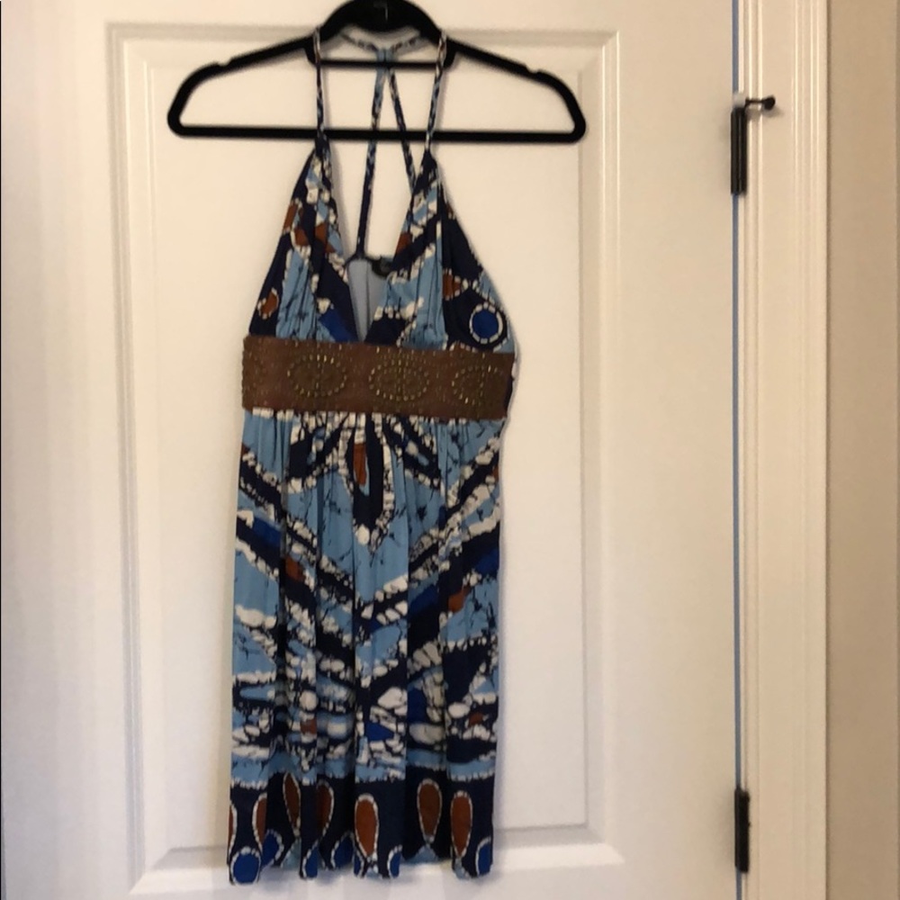 Sky tank top dress